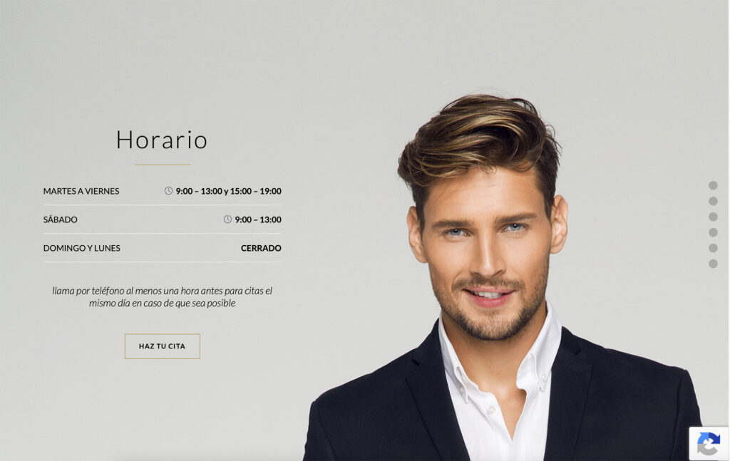 Kika Mar Home Opening Hours Panel Web page Screenshot